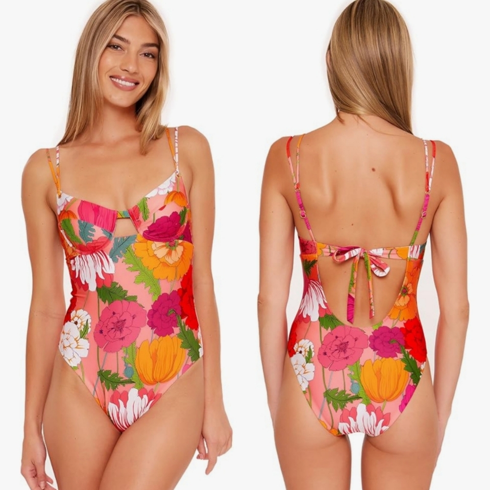 NWT Trina Turk | Sunny Bloom Floral One Piece Swimsuit